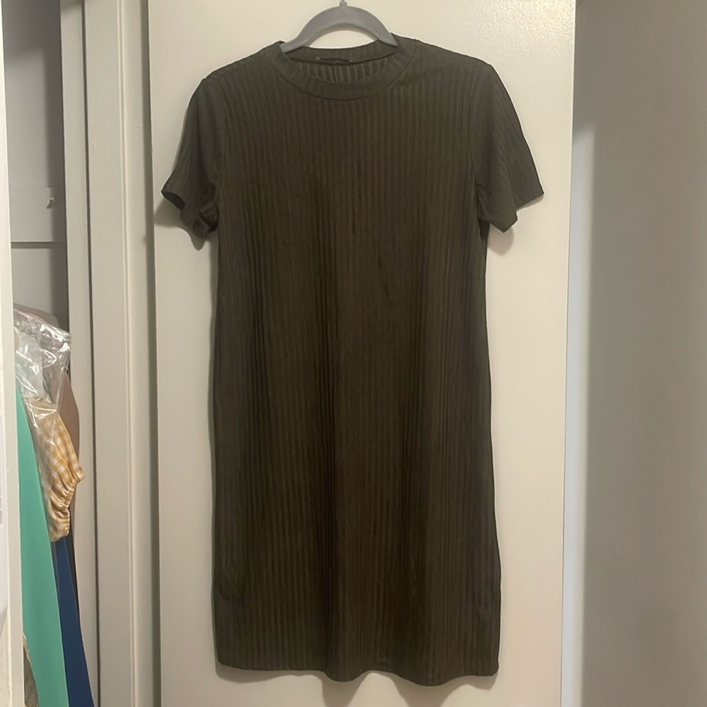 Suede like Zara dress